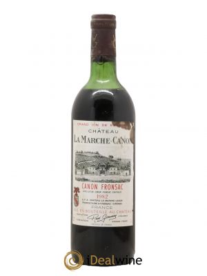 Canon-Fronsac  1982 - Lot de 1 Bouteille