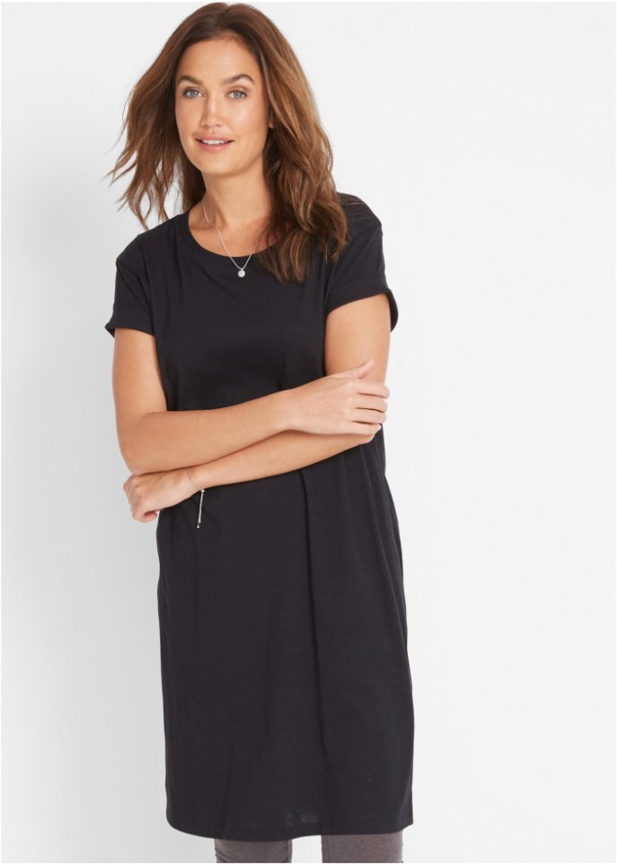 Boxy-Jerseykleid