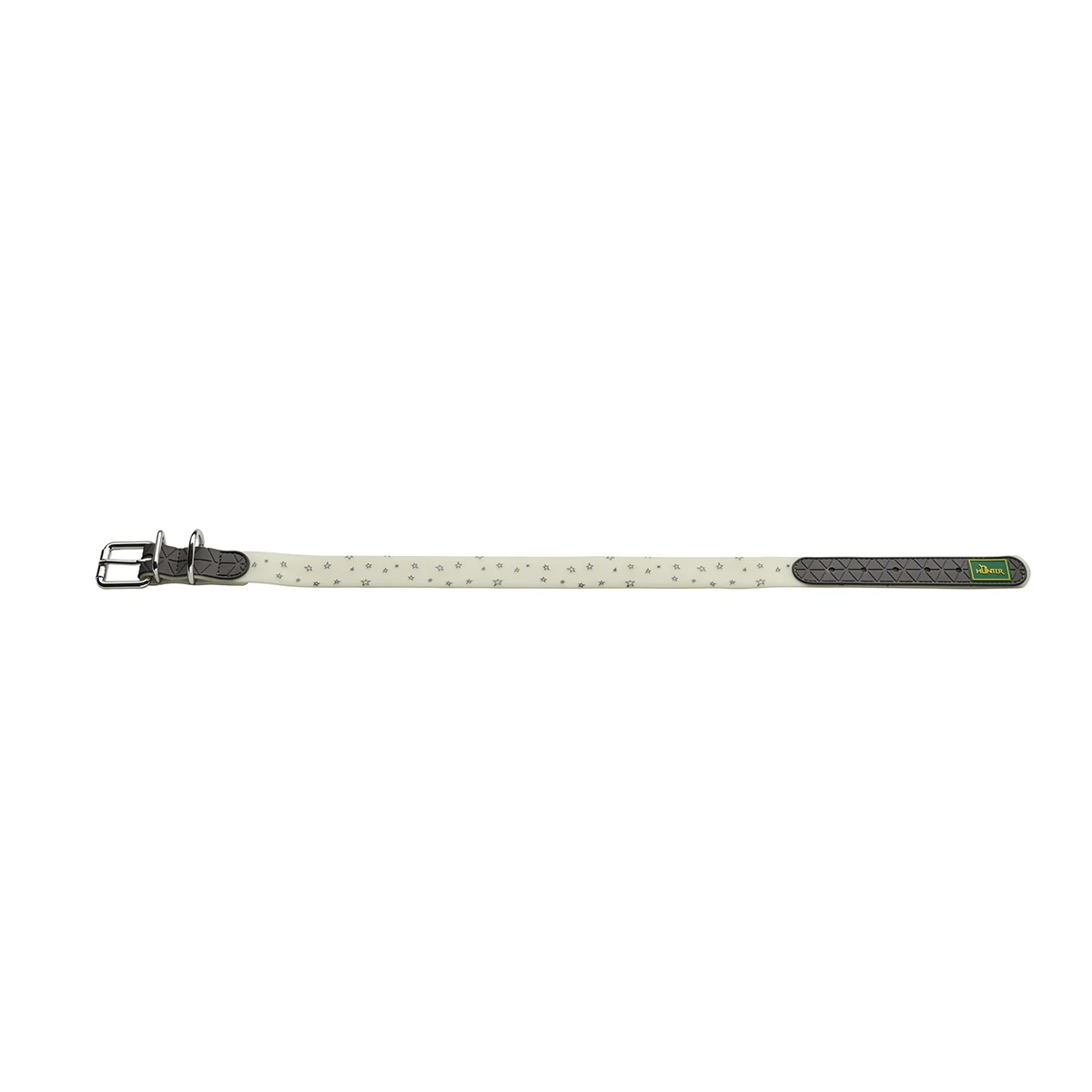 Hunter Halsband Convenience Reflect Glow weiß Sterne bei ZooRoyal