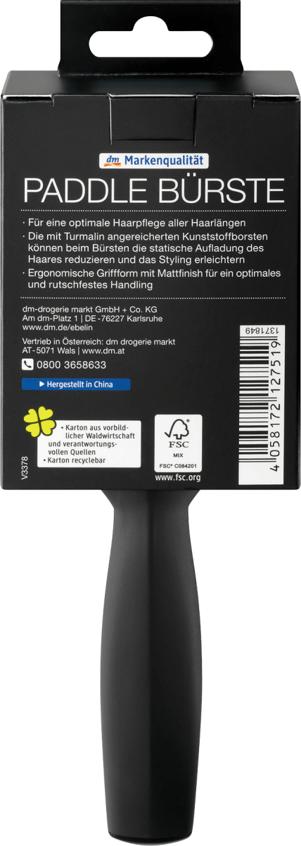 Paddlebürste, Professional Paddle Bürste klein, 1 St