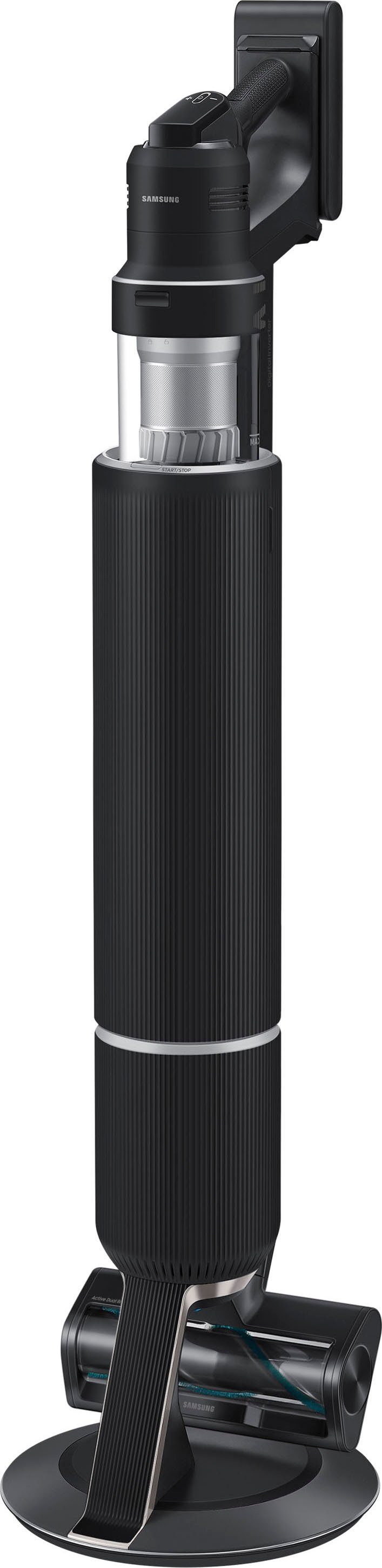 Samsung Akku-Handstaubsauger BESPOKE Jet AI Akku+ CompleteClean VS28C97B4QK/WD, 730 W, beutellos, automatische Entleerung mit selbstschließender Öffnung