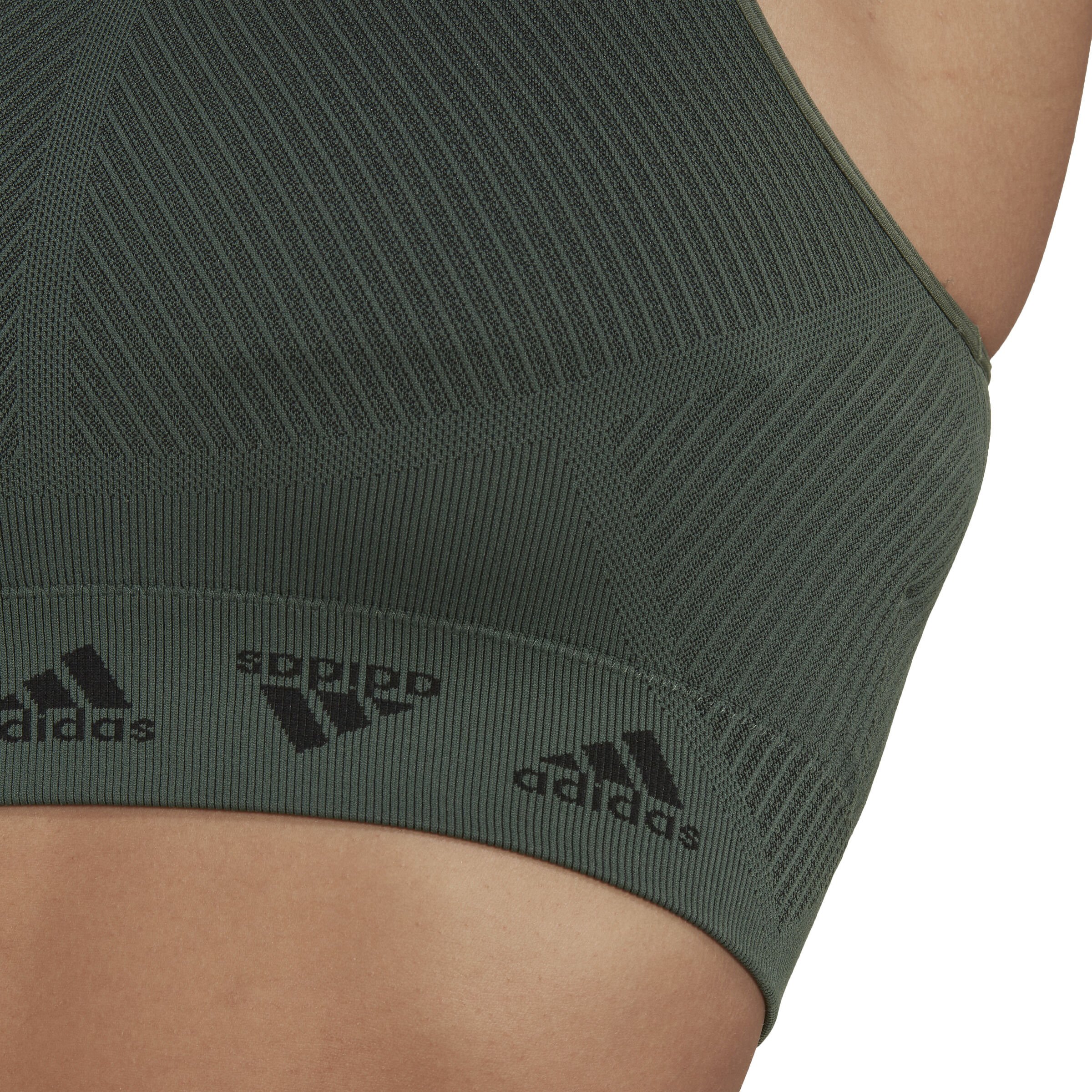 Aeroknit Sport-BH Damen - Grün