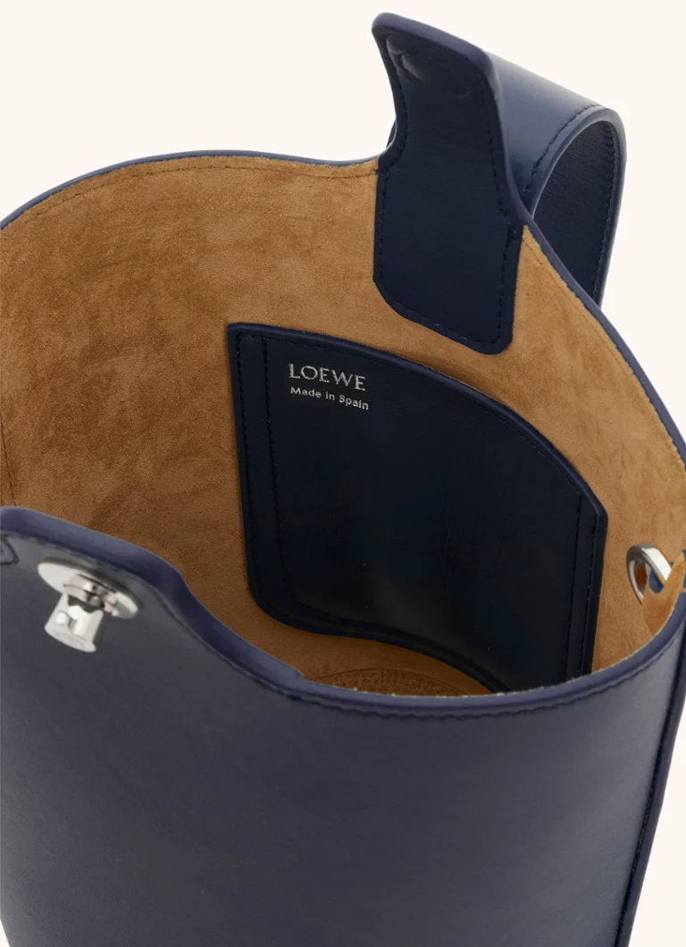 LOEWE Pebble Bucket Mini crossbody bag made of calfskin