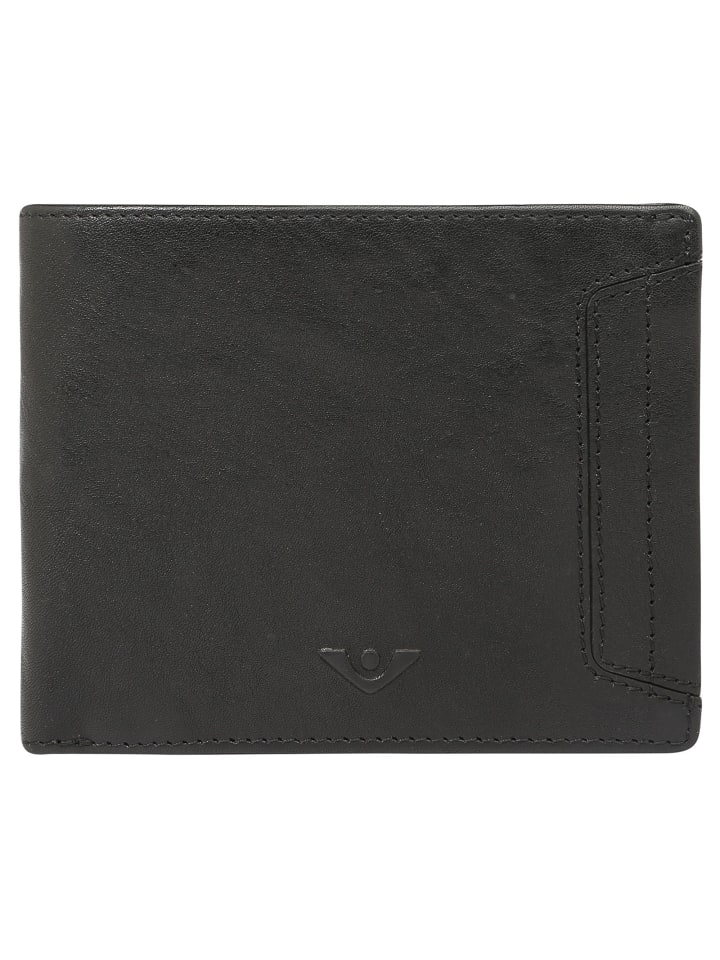 VLD VOi Leather Design Dakota Gero Geldbörse Leder 12,5 cm in schwarz günstig kaufen onesize