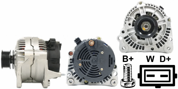 FRIESEN Lichtmaschine Audi, Skoda, VW 9040870 - ATU