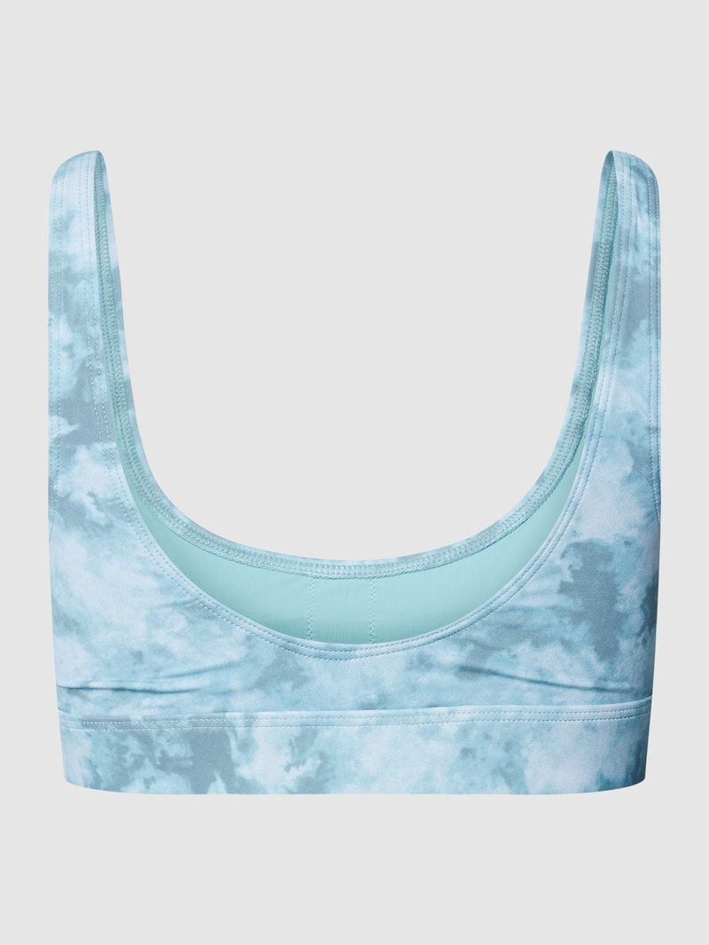 Bralette im Batik-Look in hellblau