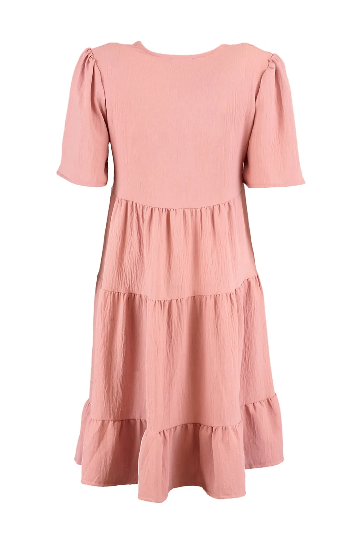 Trendyol Collection  Dusty Rose Mini Woven Wide Cut Webkleid TWOSS20EL0400