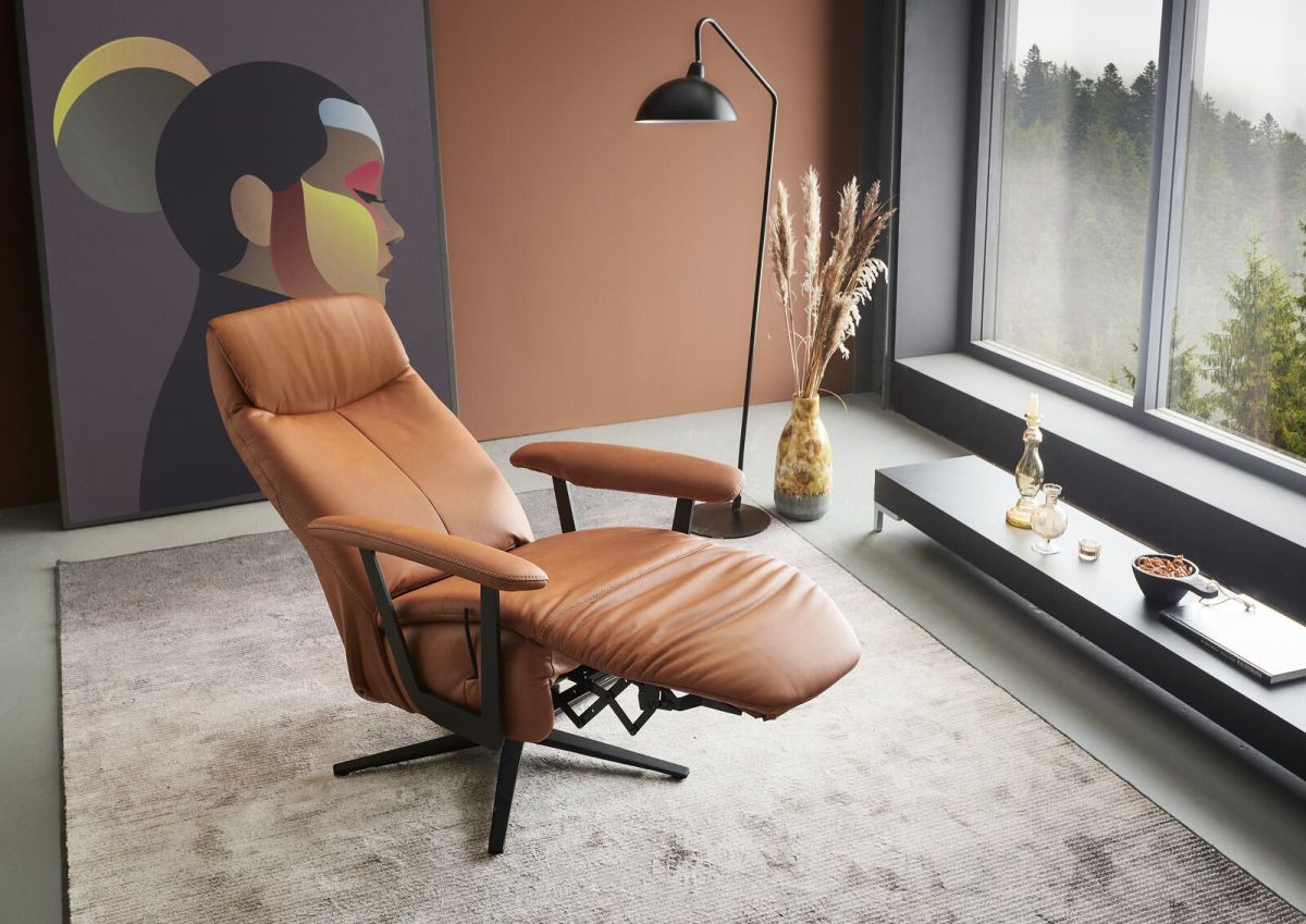 himolla Relaxsessel Easy Swing braun