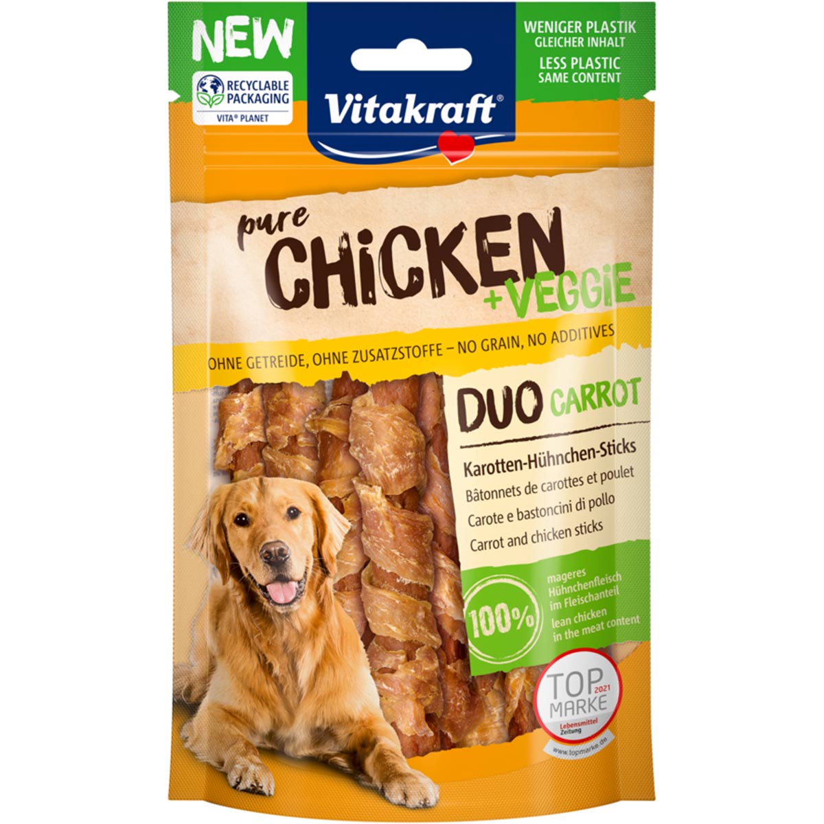 Vitakraft CHICKEN Veggie Karottenstick+Hühnchen bei ZooRoyal