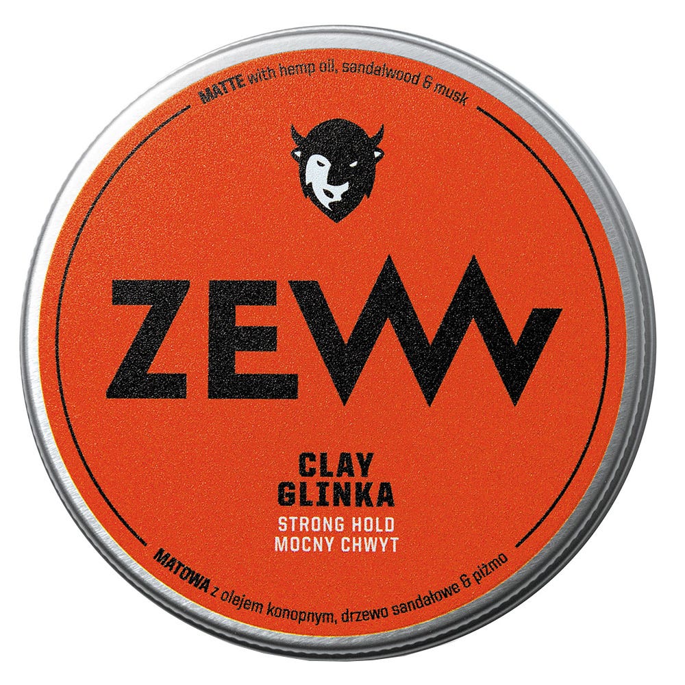 ZEW for Men Matt Clay strong hold Hemp Oil 100 ml