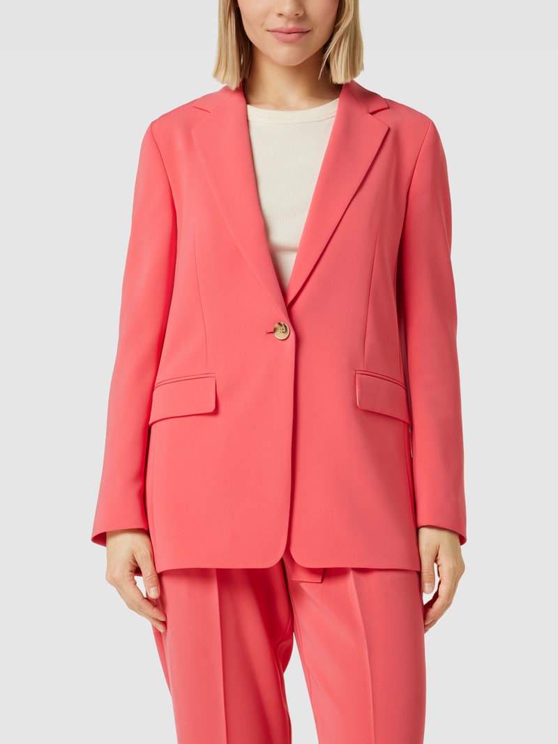Blazer mit Pattentaschen Modell 'Jocaluah' in koralle