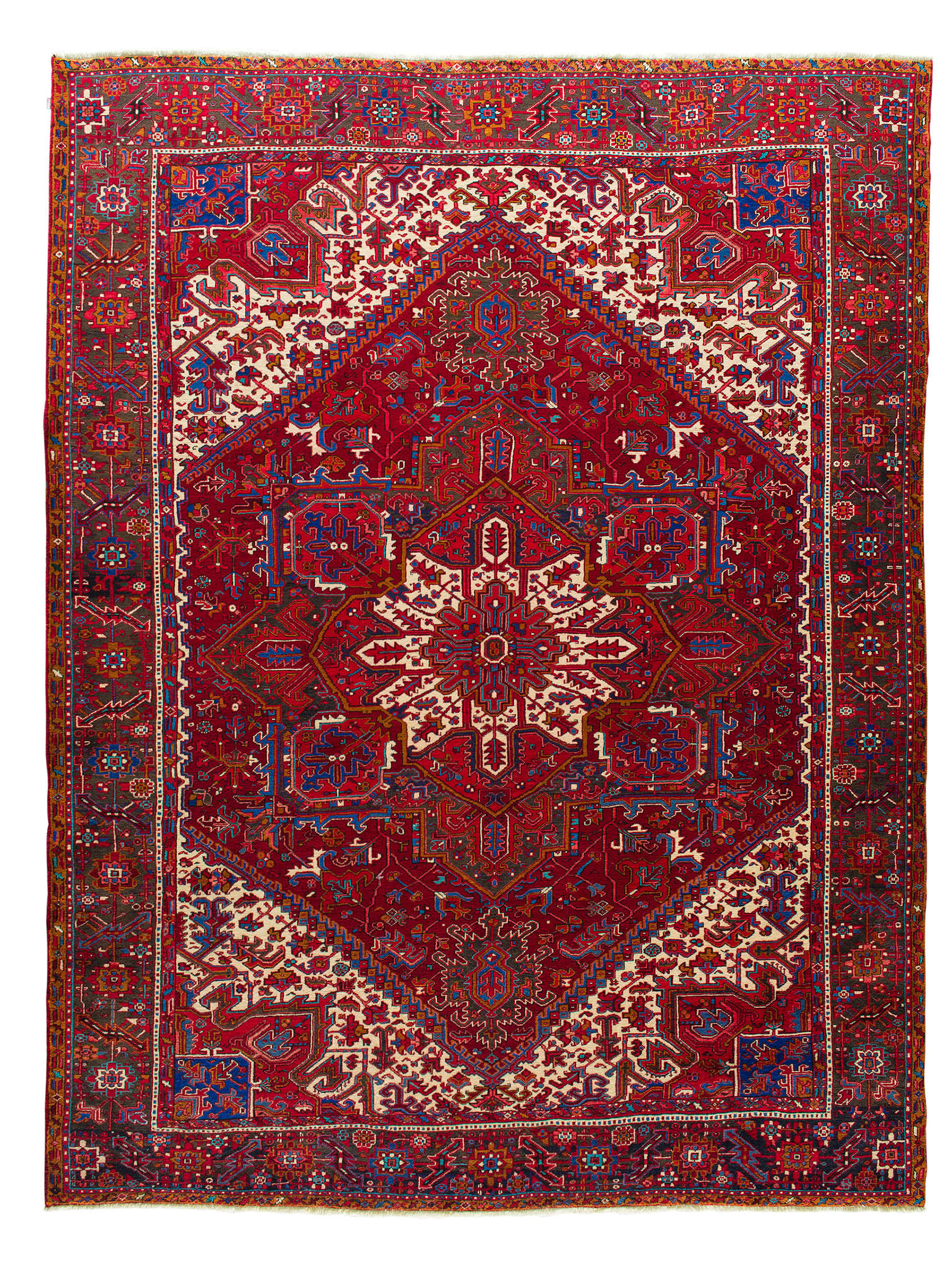 Heriz ca. 298 x 388 cm, Unikat / Einzelstück