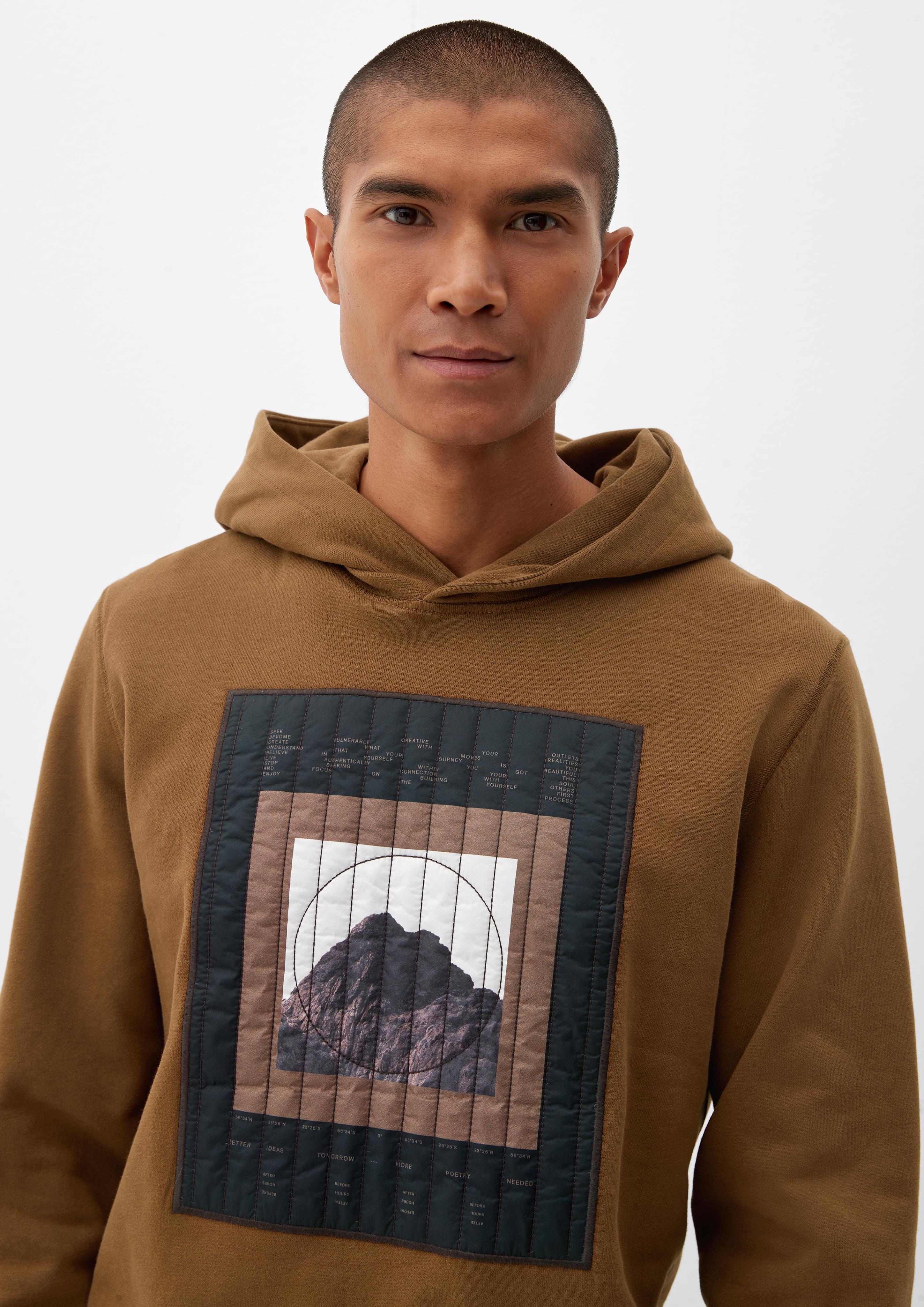 Hoodie mit Applikation  2121126-85D1