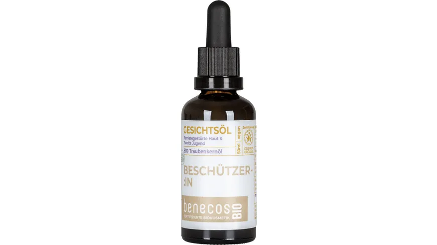 benecos BIO Gesichtsöl Traubenkernöl 50 ml