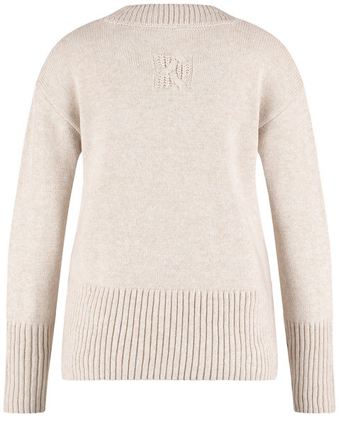 Strickpullover mit Turtleneck