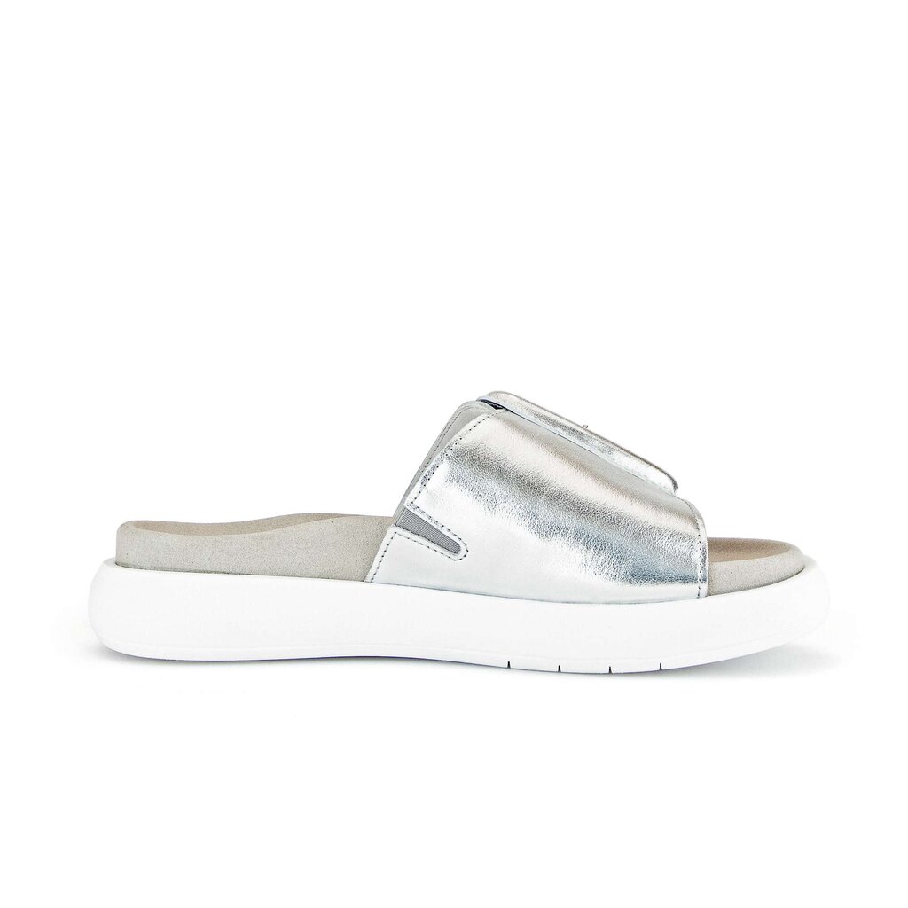Gabor fashion Pantolette silber