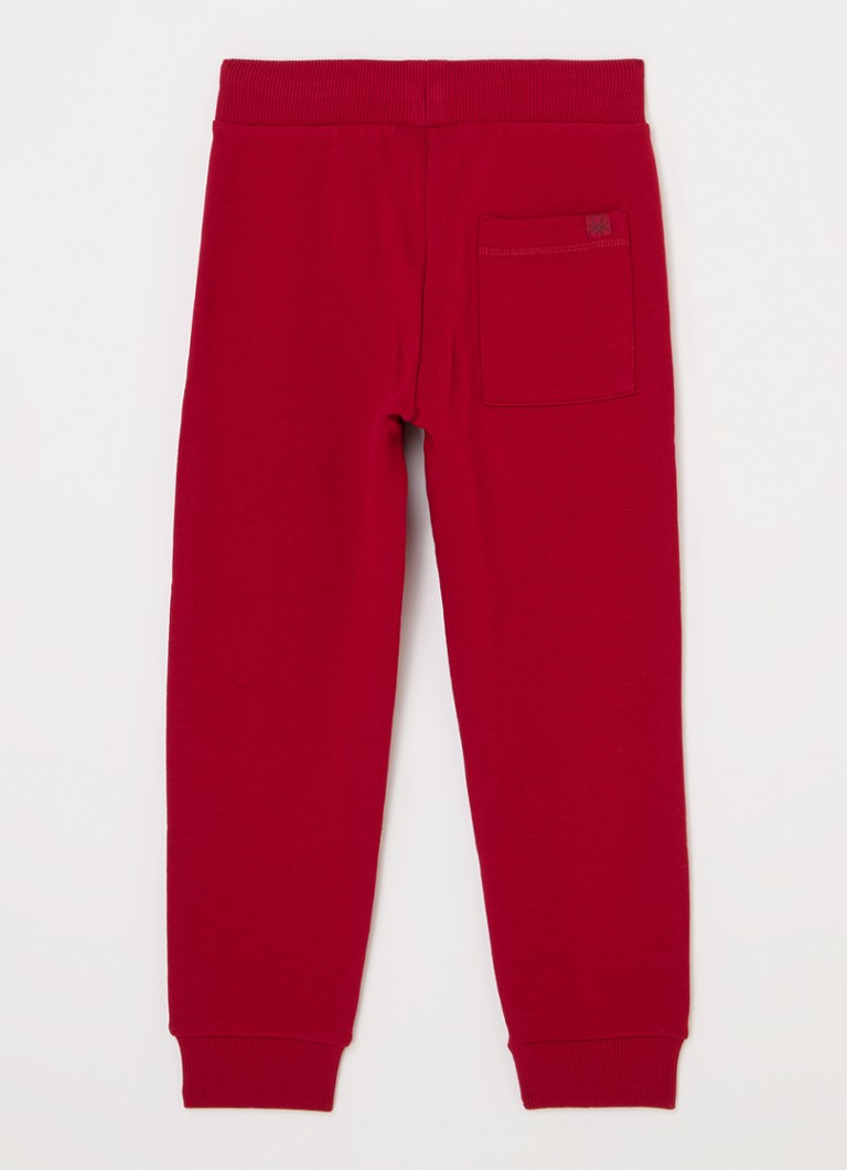 Pantaloni de trening Benetton slim fit cu șnur de strângere