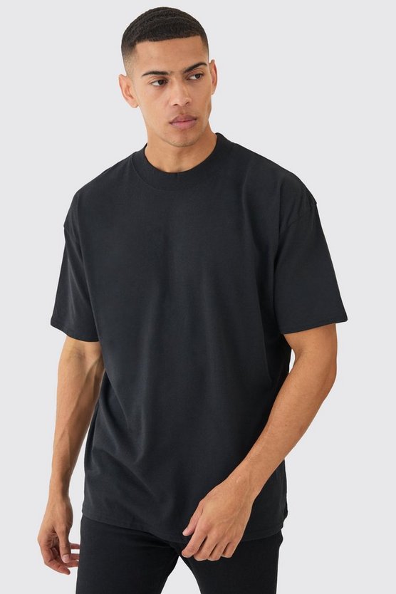 Oversize T-Shirt mit floralem Tokyo-Print