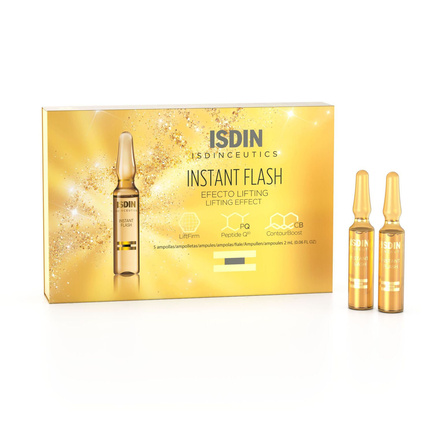 Isdin Instant Flash Sérum effet lifting 5x2ml