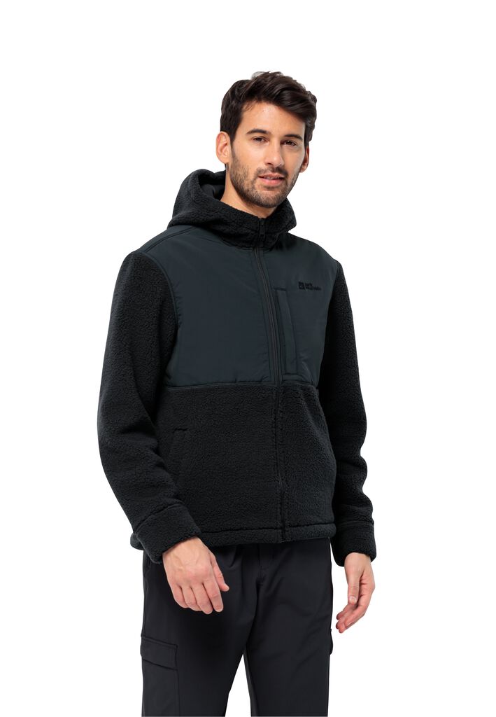 FELSLICHT HOODED JKT M Fleecejacke Herren