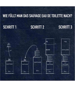 DIOR Sauvage Refill Eau de Toilette-300 ml