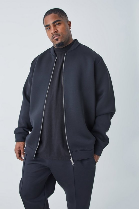 Plus Scuba Bomberjacke & Jogginghose