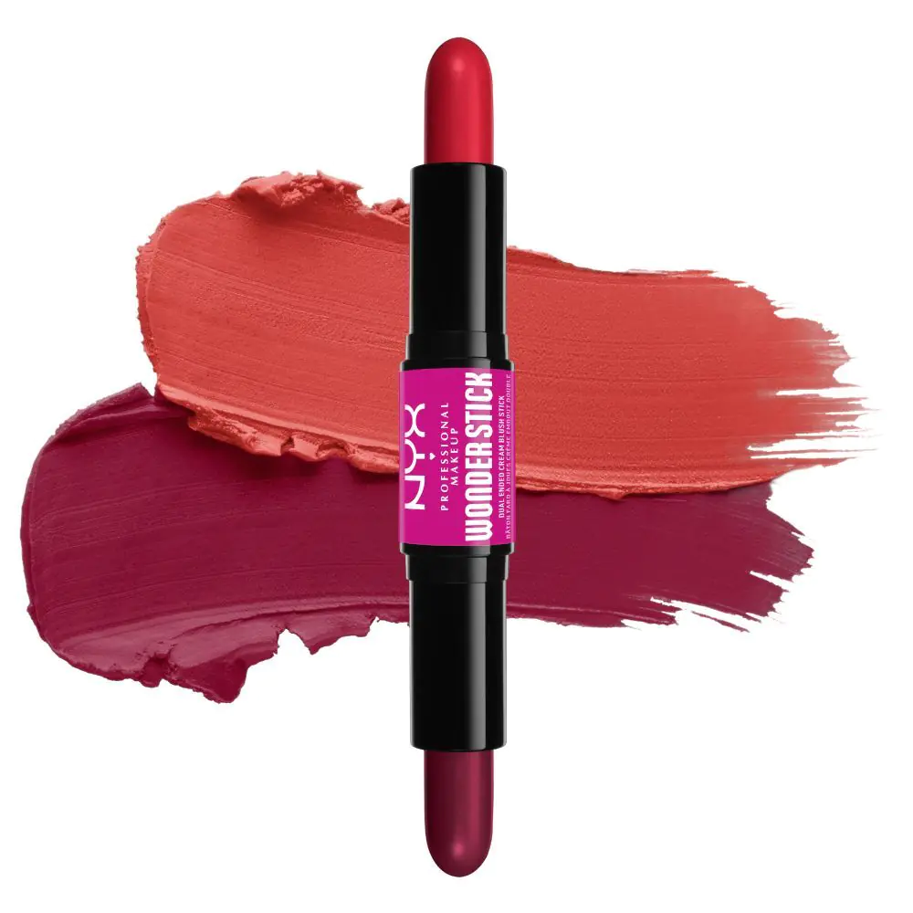 NYX Wonder Stick Bright Amber + Fuchsia Cream Blush