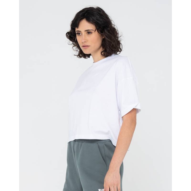 RUSTY BUSY LIVING ORGANIC COTTON RELAXED TEE T-Shirt Damen