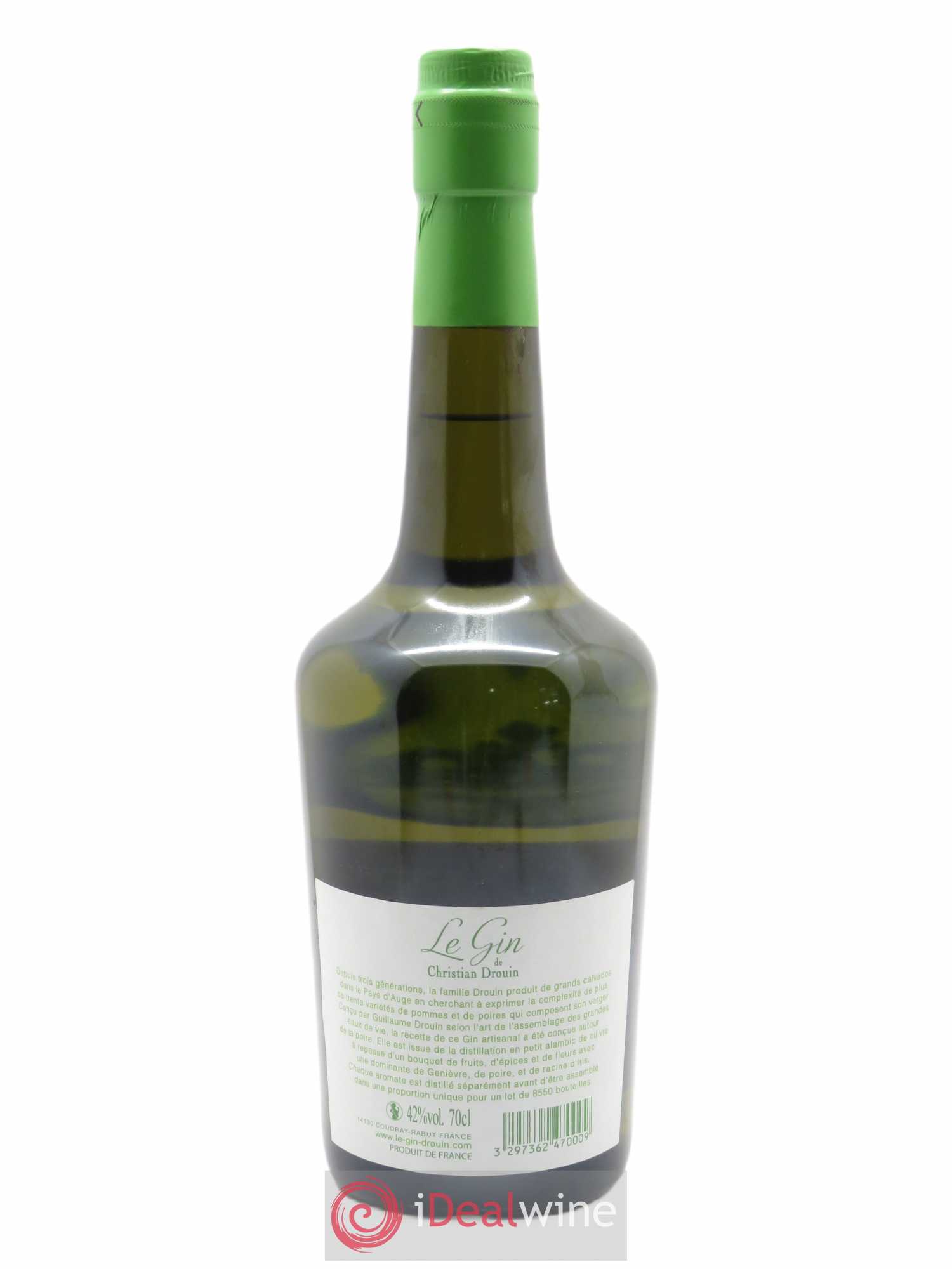 Gin Pira Christian Drouin (70cl)  - Lot de 1 Bouteille