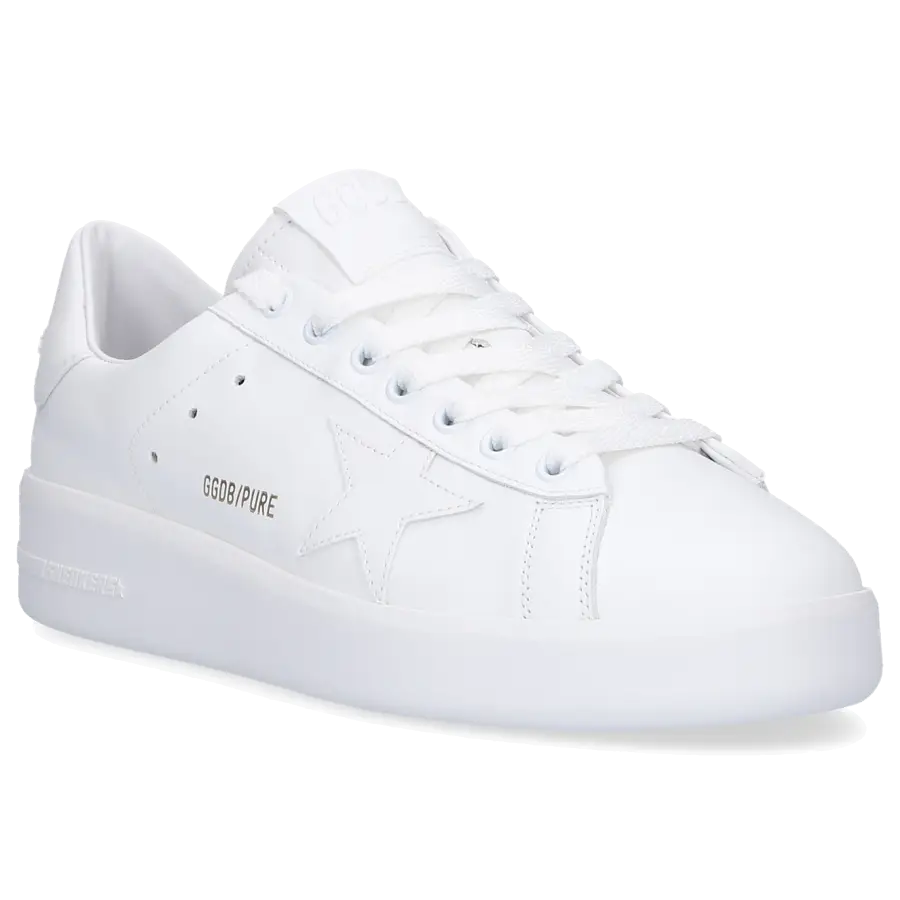 Golden Goose - Sneaker low PURE STAR Kalbsleder - weiß