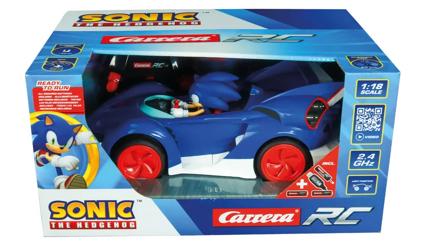 Carrera RC - 2,4GHz Team Sonic Racing - Sonic, Performance Version