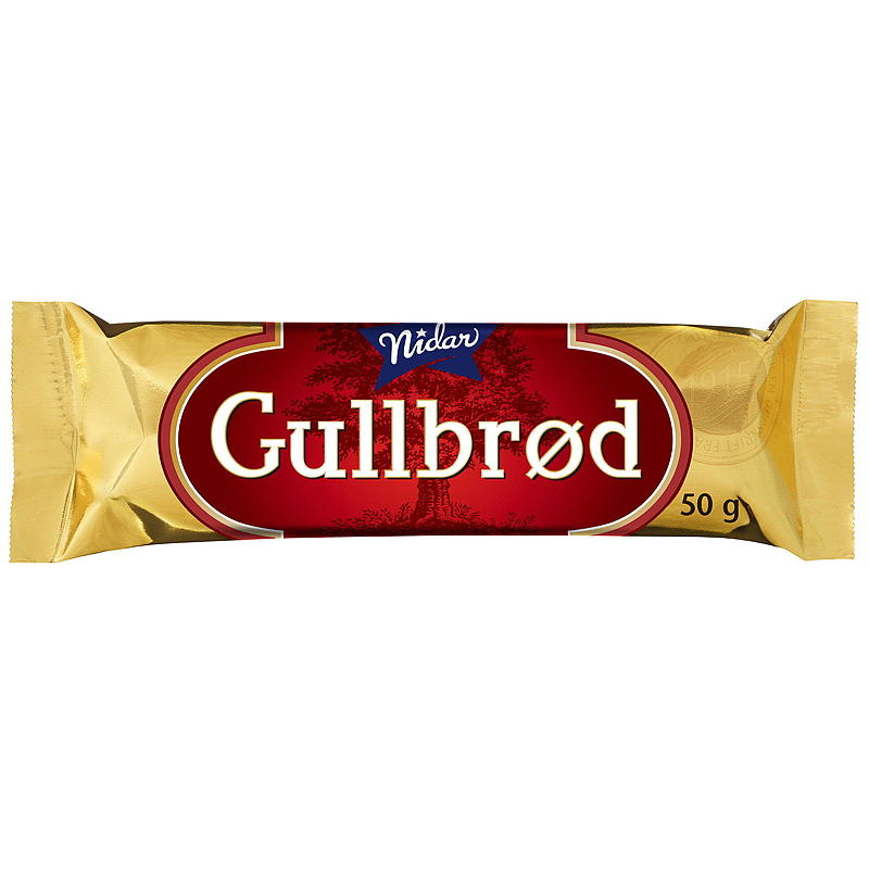 Nidar Gullbrød 50 g