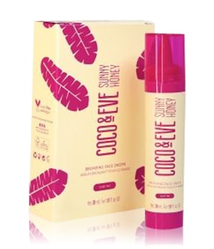 Coco & Eve Sunny Honey Bronzing Face Drops Dark Tan Selbstbräunungsserum-30 ml