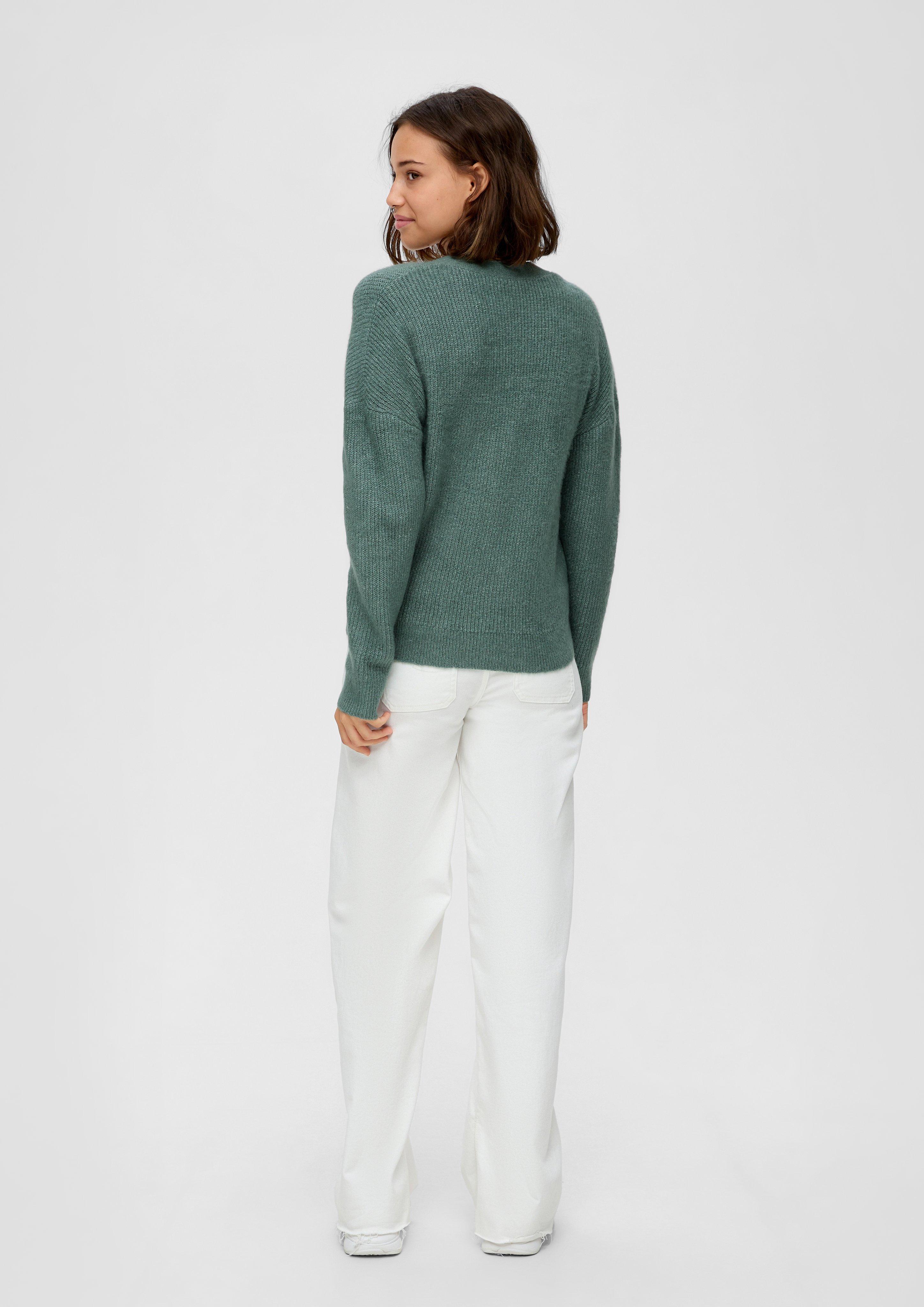 Strickjacke mit V-Ausschnitt  2102143-65W0