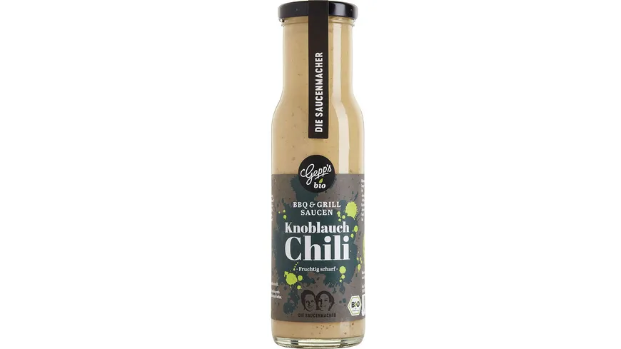Gepp's Bio Sauce Knoblauch Chili 250 ml