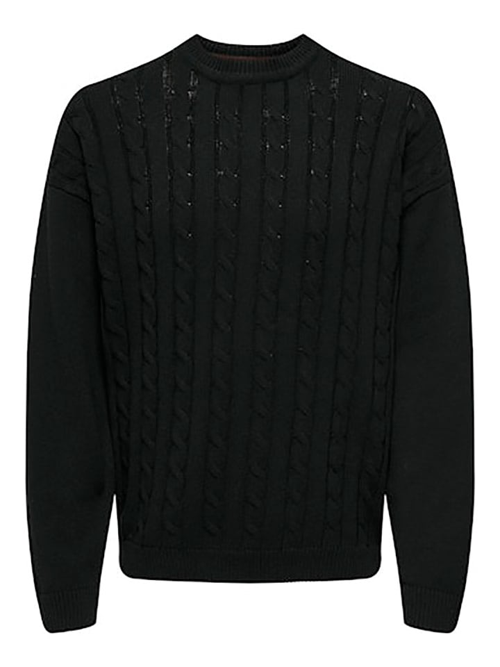 ONLY & SONS Pullover in Schwarz günstig kaufen
