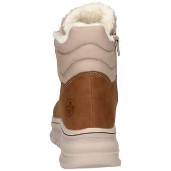 Rieker Schnür Boots in braun
