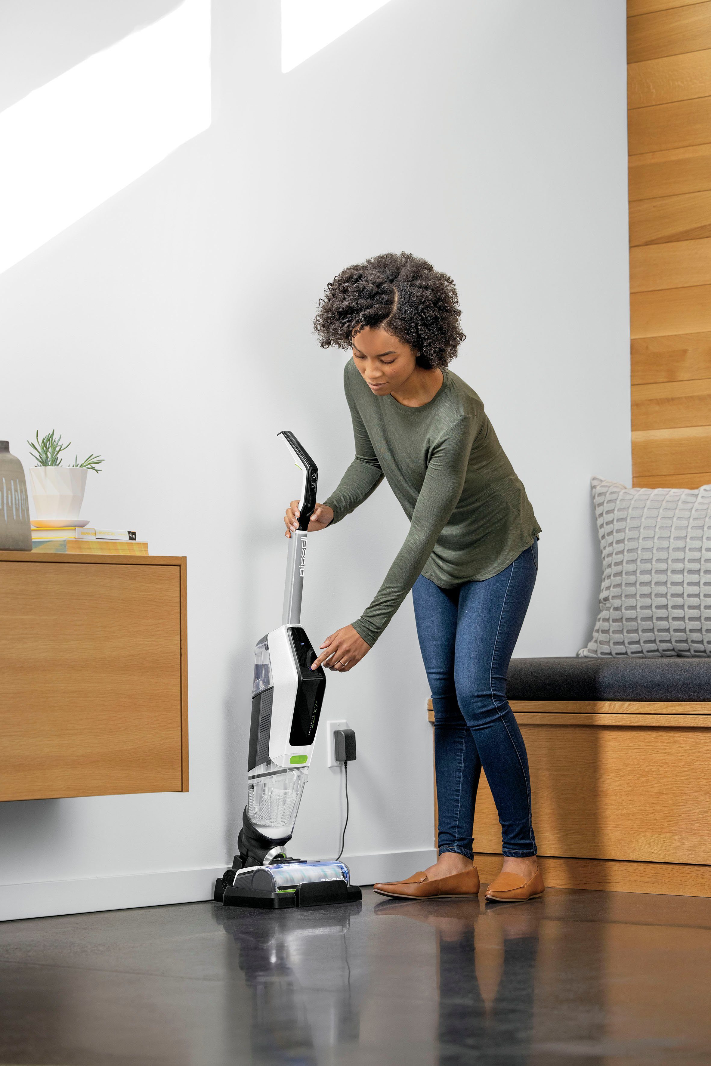 Bissell Nass-Trocken-Sauger CrossWave X7 Plus Cordless Pet Select, 75 W, beutellos