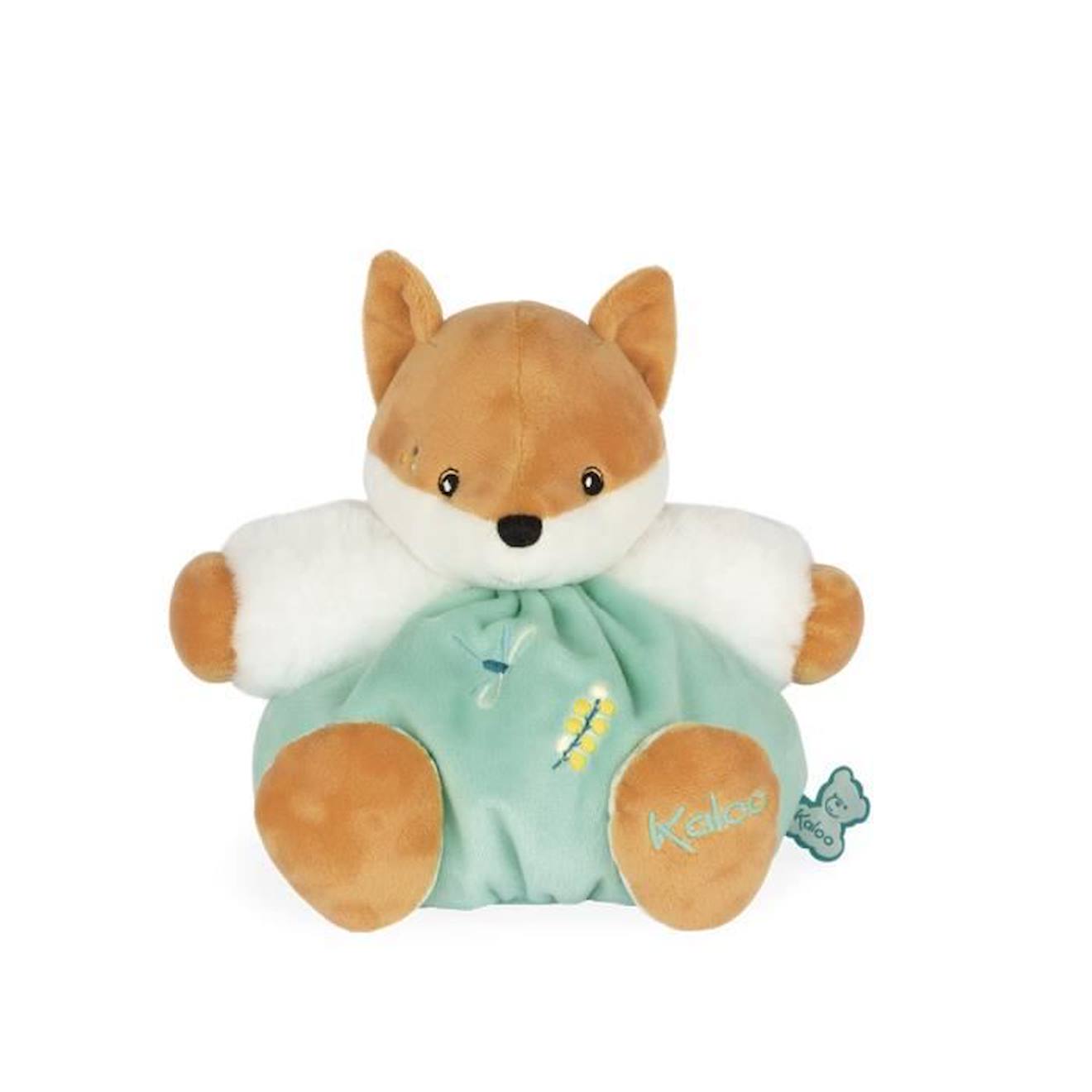 Kaloo Patapouf Renard Léonard Musical 18 cm. vert