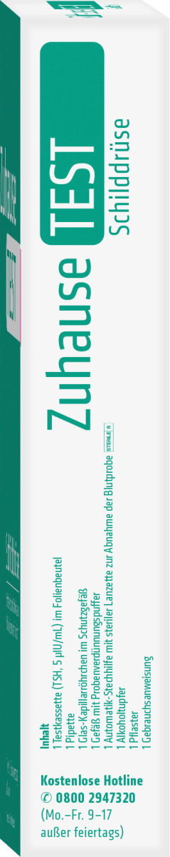 Zuhause Test Schilddrüse 1 Anwendung, 1 St
