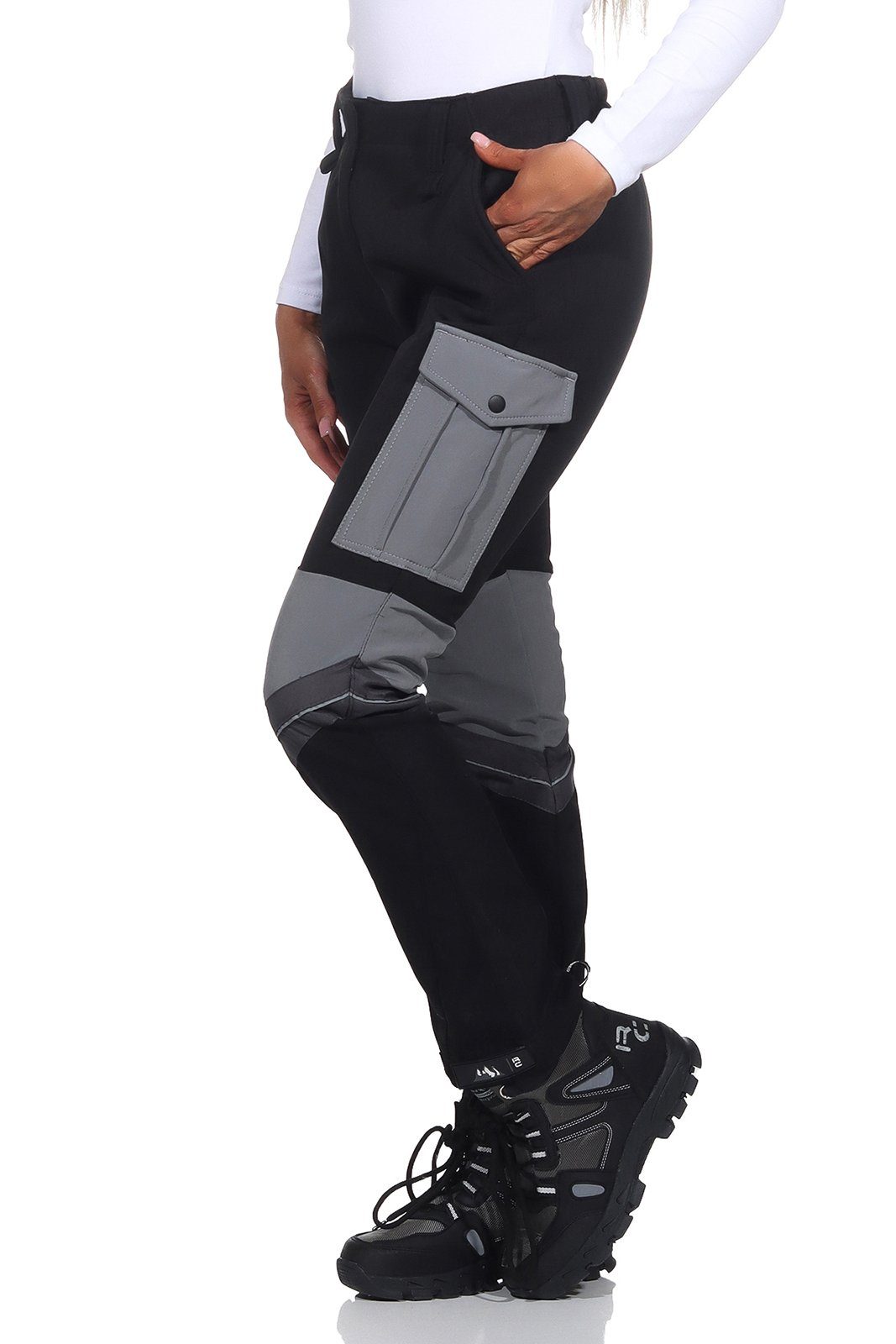 Rock Creek Softshellhose Damen Outdoor Wanderhose D-483