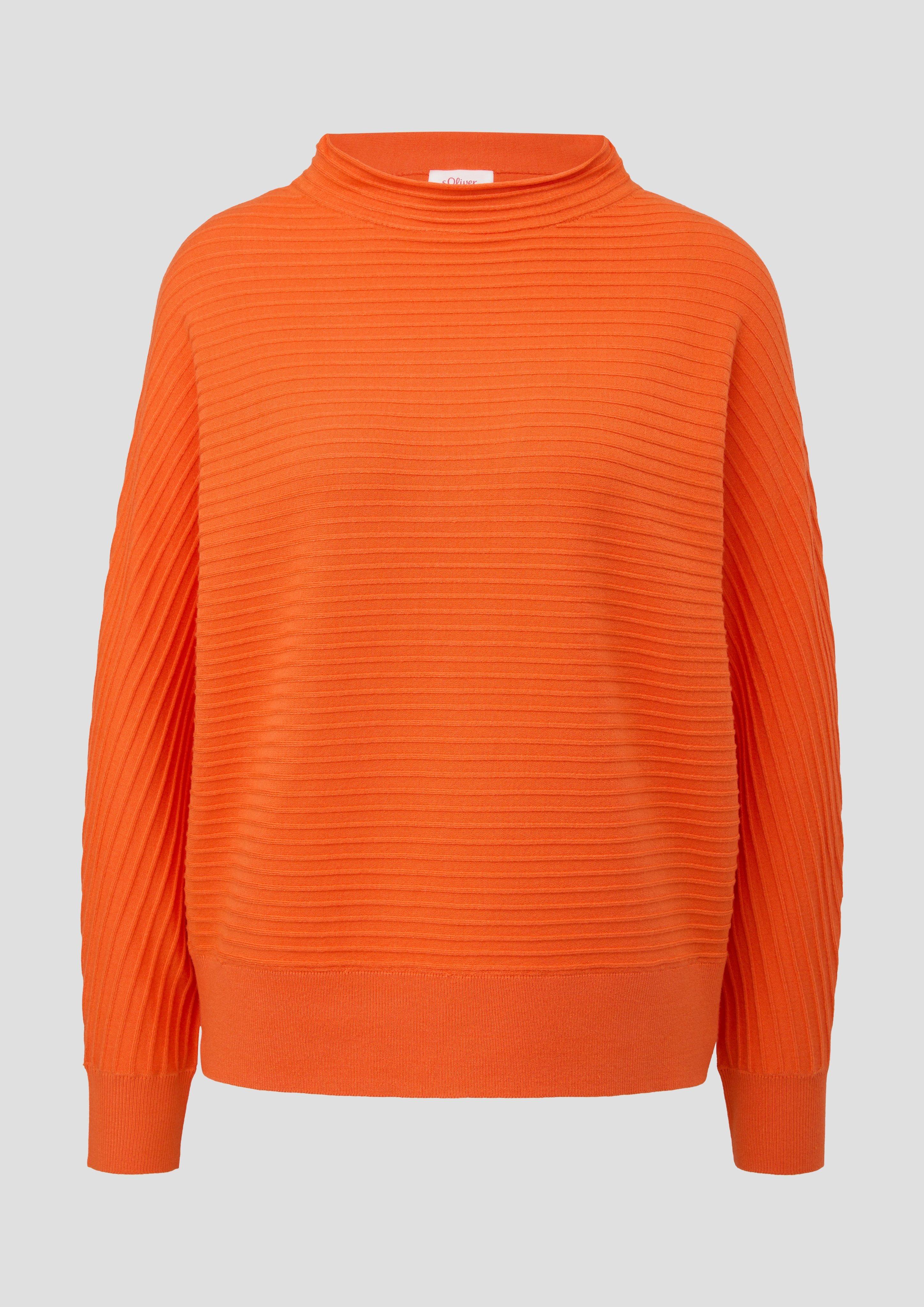 Strickpullover mit Fledermausärmeln  2137766-2504