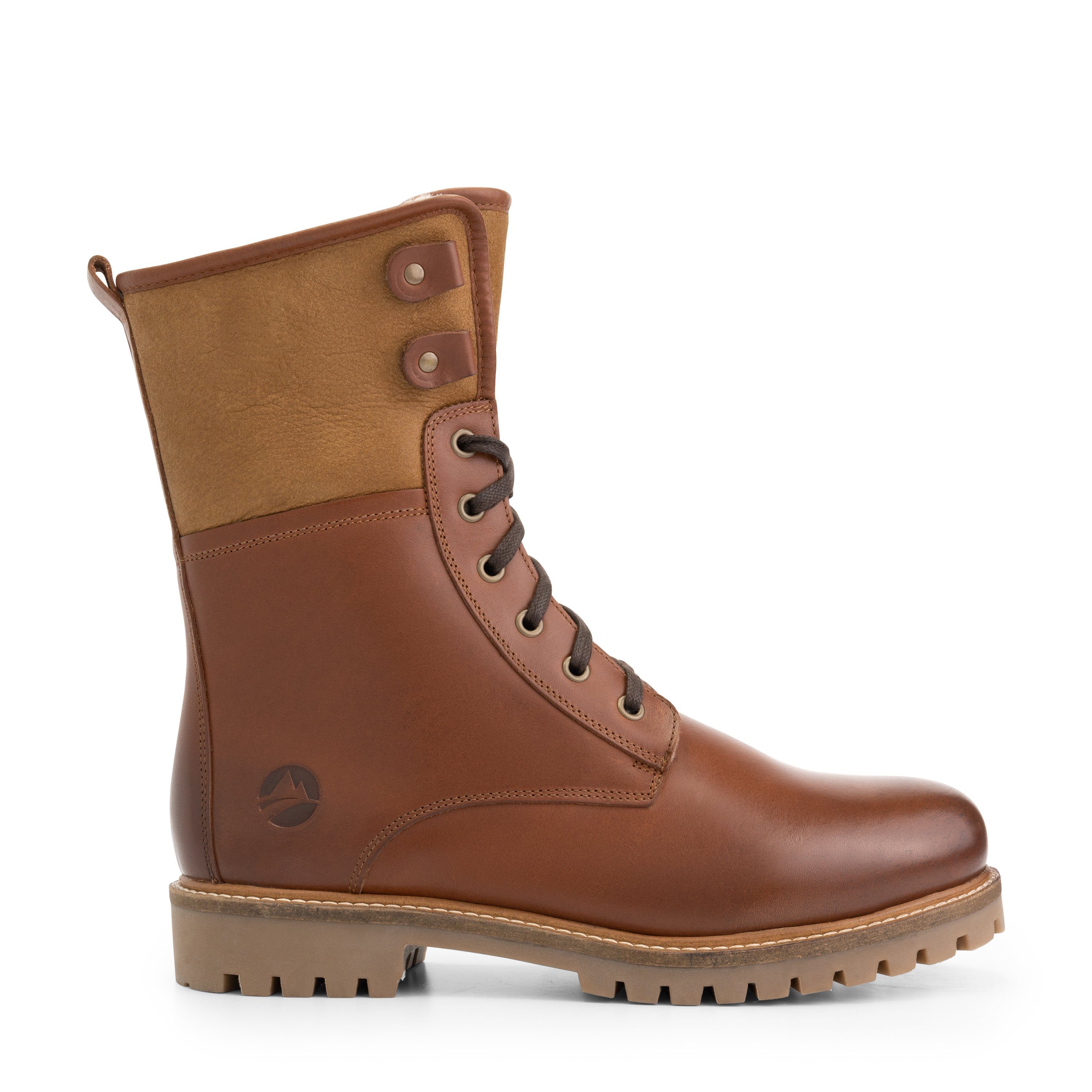 Travelin' Holm Men Schnürschuh (Schnürsenkel) echtes leder