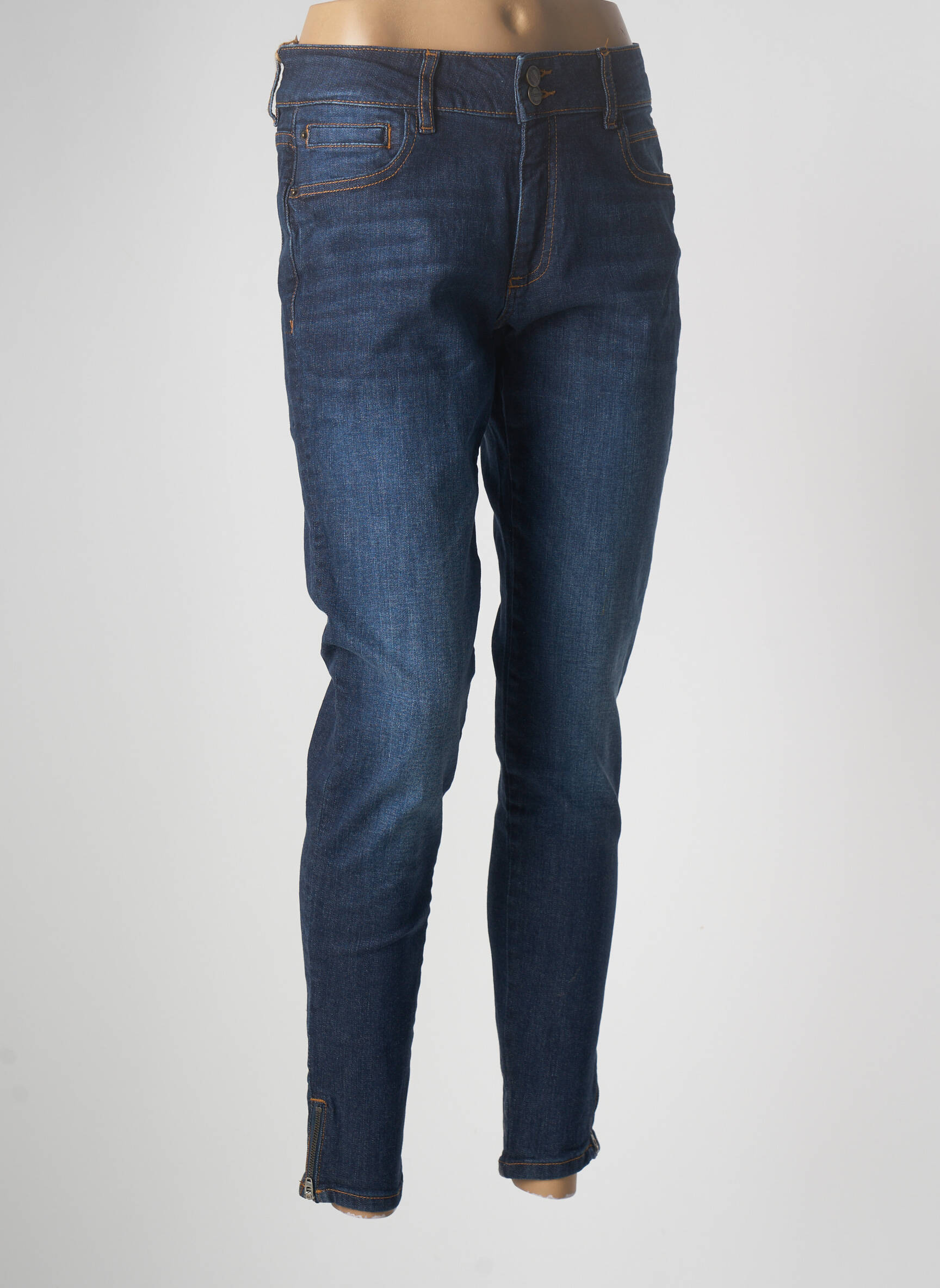 Creeks Jeans Coupe Slim Femme couleur bleu