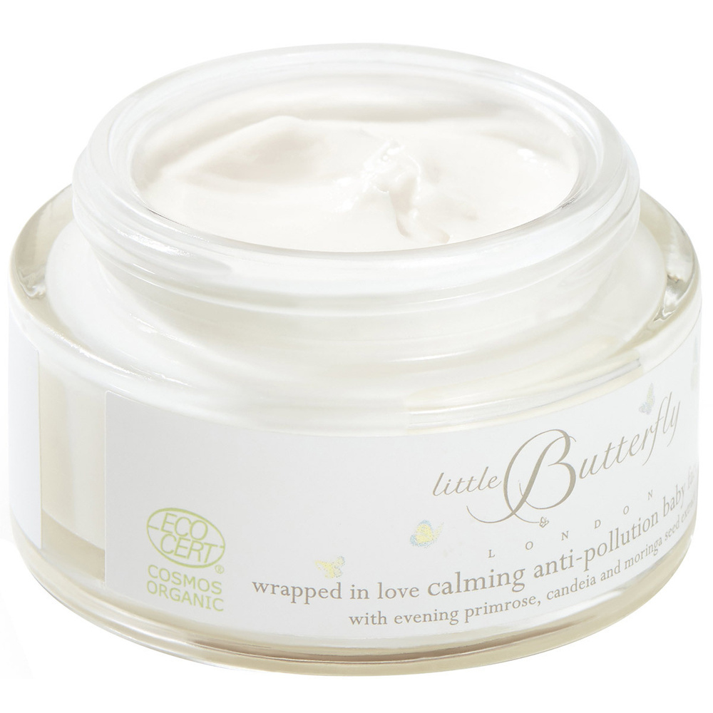 Little Butterfly London Wrapped in Love Calming Anti-Pollution Baby Face Cream Créme pour bébé