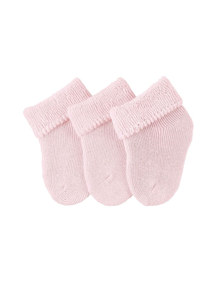 Sterntaler Erstlingssocken 3er-Pack uni in rosarot günstig kaufen onesize