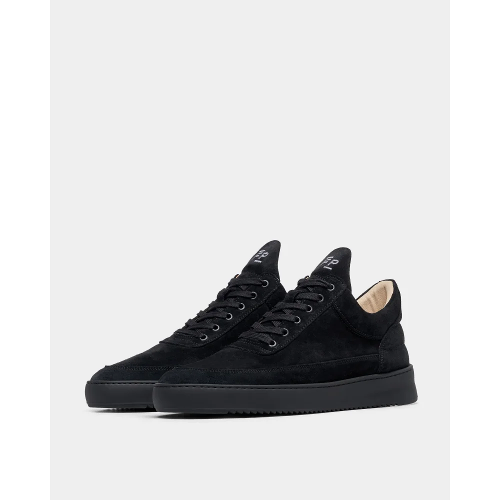 Filling Pieces Low Top Suede 10122791847 / schwarz