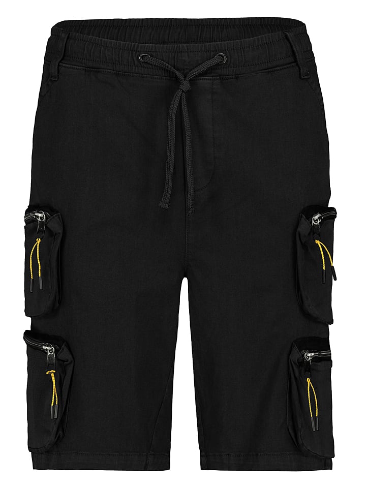 Authentic Style Cargobermudas in Schwarz günstig kaufen