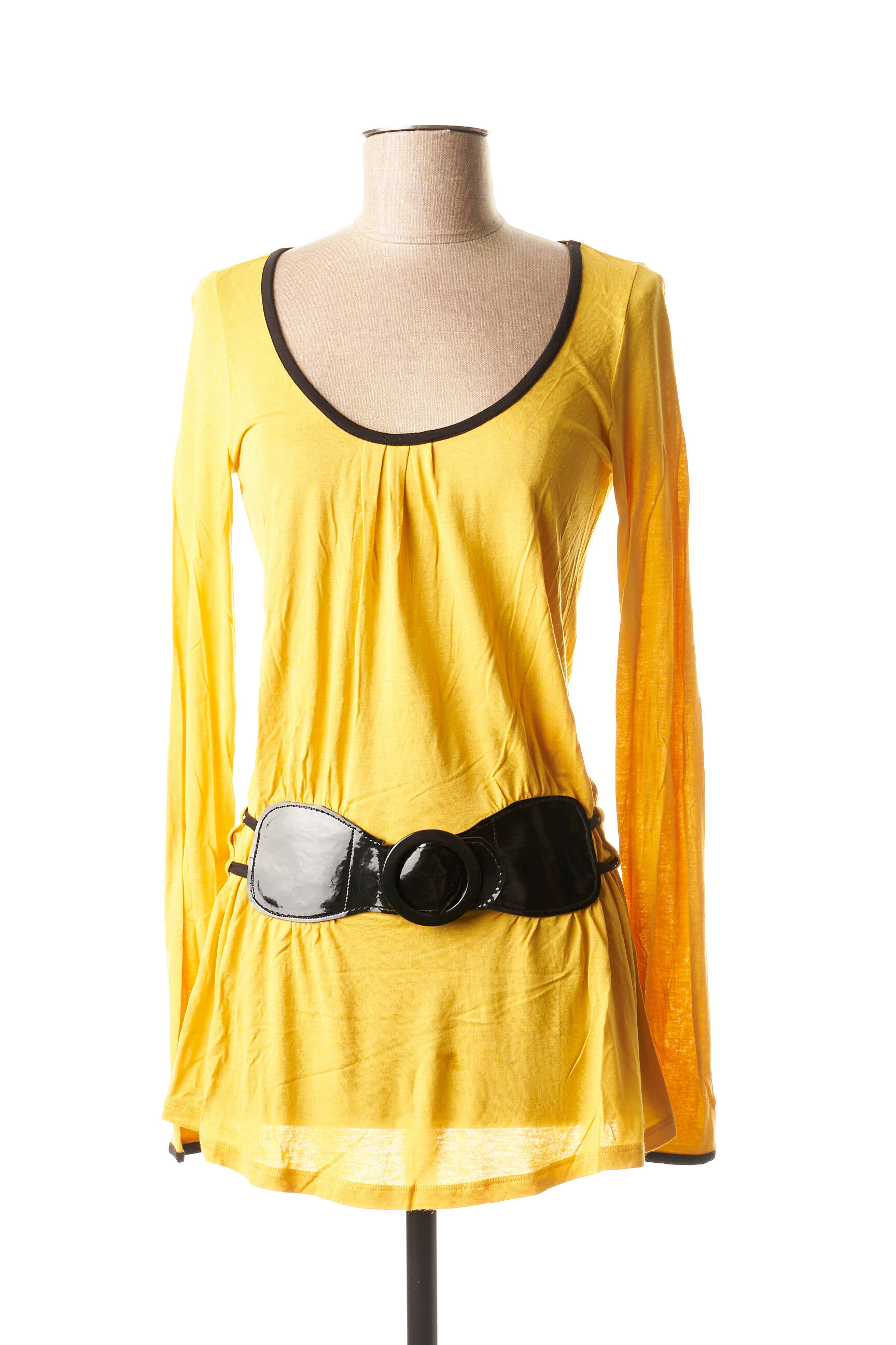 Killah Tuniquemanchelongue Femme couleur jaune