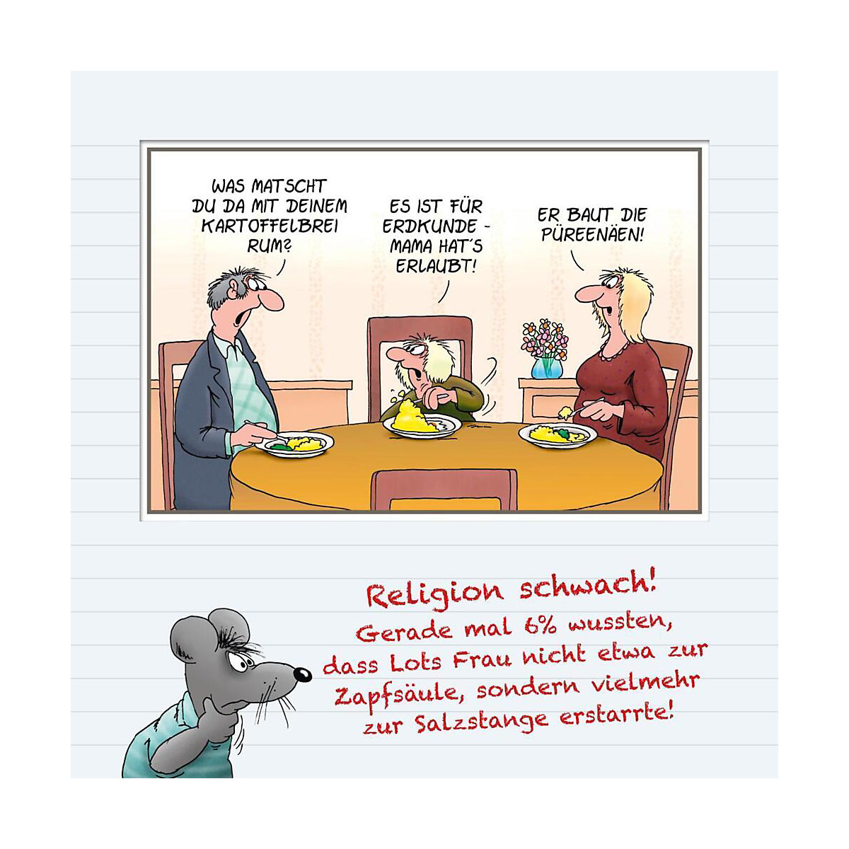 In der Schule!